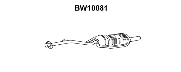 BW10081 VENEPORTE Глушитель выхлопных газов конечный (фото 1)