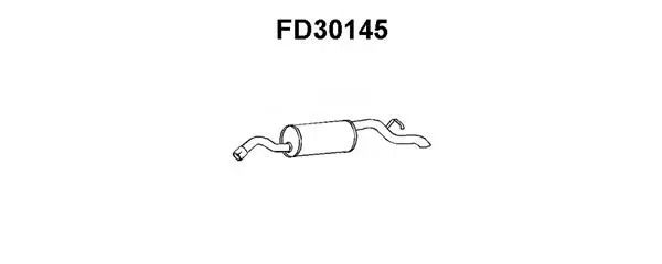 FD30145 VENEPORTE Глушитель выхлопных газов конечный (фото 1)