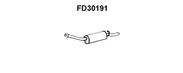 FD30191 VENEPORTE Глушитель выхлопных газов конечный (фото 1)