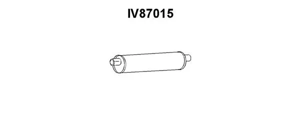 IV87015 VENEPORTE Глушитель выхлопных газов конечный (фото 1)