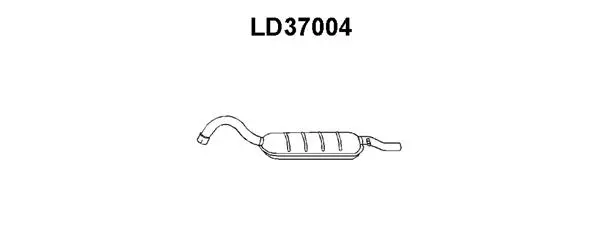 LD37004 VENEPORTE Глушитель выхлопных газов конечный (фото 1)