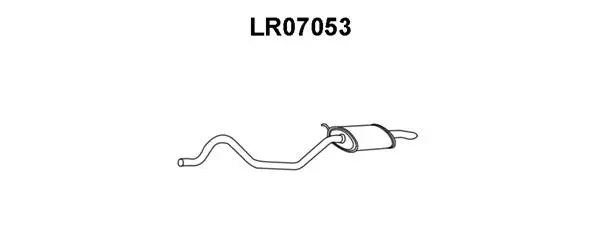 LR07053 VENEPORTE Глушитель выхлопных газов конечный (фото 1)