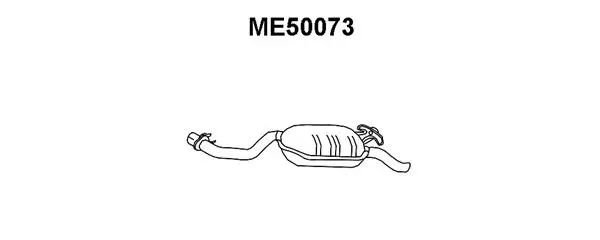 ME50073 VENEPORTE Глушитель выхлопных газов конечный (фото 1)