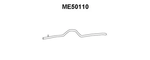 ME50110 VENEPORTE Глушитель выхлопных газов конечный (фото 1)