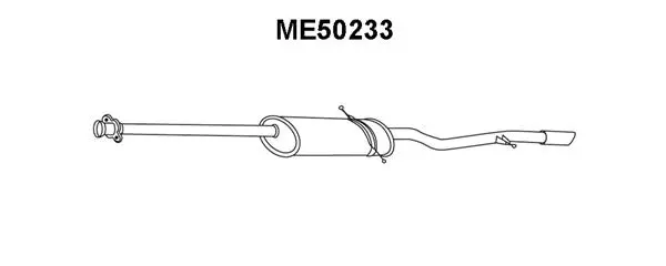 ME50233 VENEPORTE Глушитель выхлопных газов конечный (фото 1)
