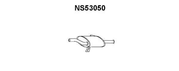 NS53050 VENEPORTE Глушитель выхлопных газов конечный (фото 1)