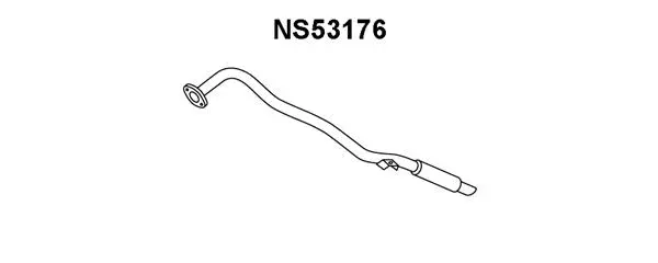 NS53176 VENEPORTE Глушитель выхлопных газов конечный (фото 1)