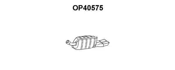 OP40575 VENEPORTE Глушитель выхлопных газов конечный (фото 1)