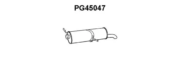 PG45047 VENEPORTE Глушитель выхлопных газов конечный (фото 1)