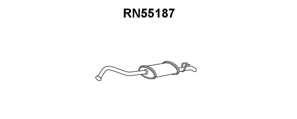 RN55187 VENEPORTE Глушитель выхлопных газов конечный (фото 1)