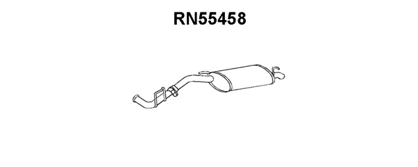 RN55458 VENEPORTE Глушитель выхлопных газов конечный (фото 1)