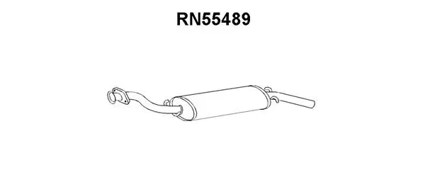RN55489 VENEPORTE Глушитель выхлопных газов конечный (фото 1)