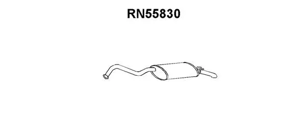 RN55830 VENEPORTE Глушитель выхлопных газов конечный (фото 1)