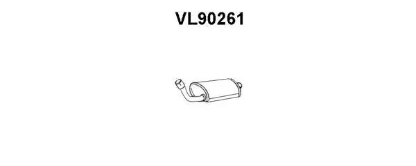 VL90261 VENEPORTE Глушитель выхлопных газов конечный (фото 1)