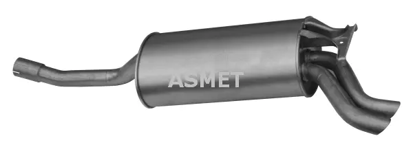 01.015 ASMET Глушитель выхлопных газов конечный (фото 1)