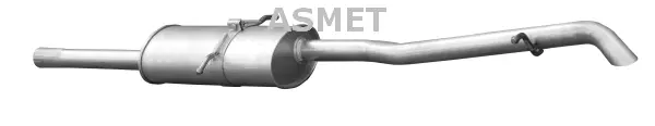 01.051 ASMET Глушитель выхлопных газов конечный (фото 1)