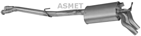 01.054 ASMET Глушитель выхлопных газов конечный (фото 1)