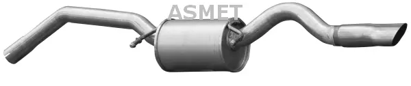 01.058 ASMET Глушитель выхлопных газов конечный (фото 1)