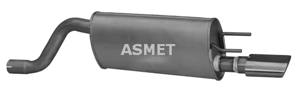 05.192 ASMET Глушитель выхлопных газов конечный (фото 1)