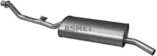 12.021 ASMET Глушитель выхлопных газов конечный (фото 1)