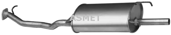 13.002 ASMET Глушитель выхлопных газов конечный (фото 1)