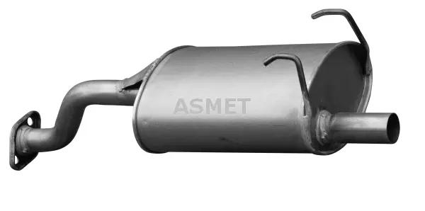 13.008 ASMET Глушитель выхлопных газов конечный (фото 1)