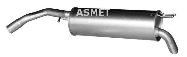 16.038 ASMET Глушитель выхлопных газов конечный (фото 1)