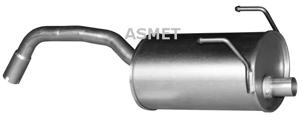 16.059 ASMET Глушитель выхлопных газов конечный (фото 1)