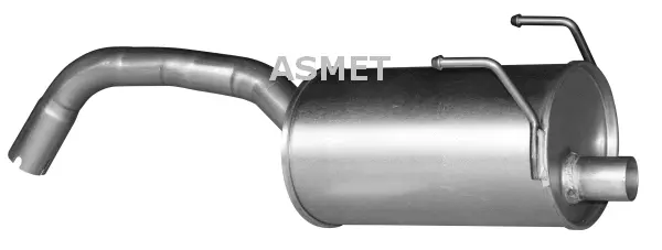16.072 ASMET Глушитель выхлопных газов конечный (фото 1)
