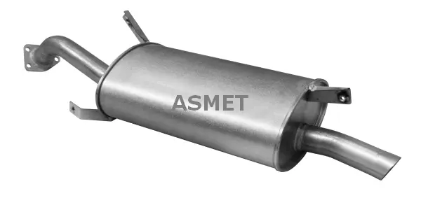 18.008 ASMET Глушитель выхлопных газов конечный (фото 2)
