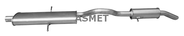 27.007 ASMET Глушитель выхлопных газов конечный (фото 2)