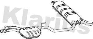 MZ534J KLARIUS Глушитель выхлопных газов конечный (фото 1)
