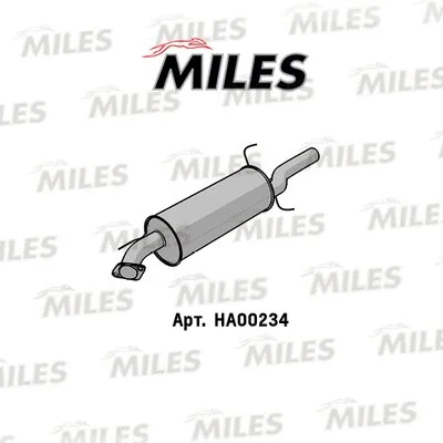 HA00234 MILES Глушитель выхлопных газов конечный (фото 1)