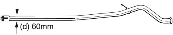 889-179 BOSAL Ремонтная трубка, катализатор (фото 1)