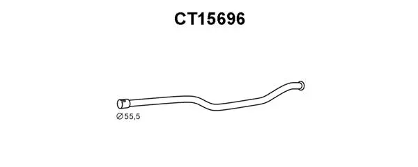 CT15696 VENEPORTE Ремонтная трубка, катализатор (фото 1)