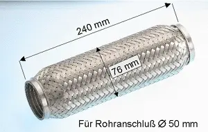 99.004.79 EBERSPÄCHER Гофрированная труба, выхлопная система (фото 1)