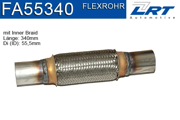 FA55340 LRT Гофрированная труба, выхлопная система (фото 1)