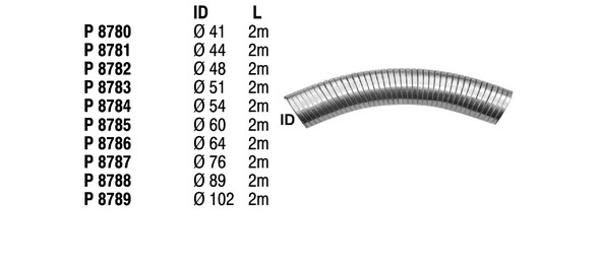 P8784 FENNO Гофрированная труба, выхлопная система (фото 1)
