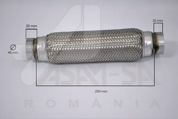 60094 ASAM Гофрированная труба, выхлопная система (фото 1)