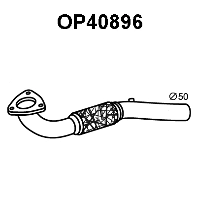 OP40896 VENEPORTE Ремонтная трубка, сажевый / частичный фильтр (фото 1)