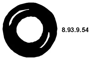 8.93.9.54 EBERSPÄCHER Стопорное кольцо, глушитель (фото 1)