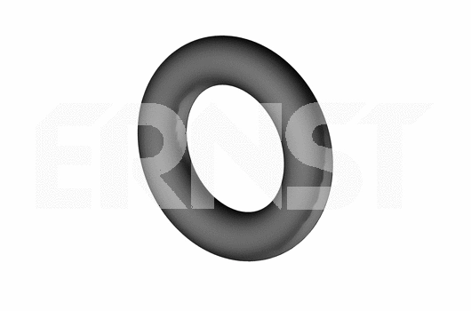 492041 ERNST Стопорное кольцо, глушитель (фото 1)