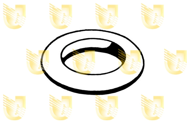 166007 UNIGOM Стопорное кольцо, глушитель (фото 1)