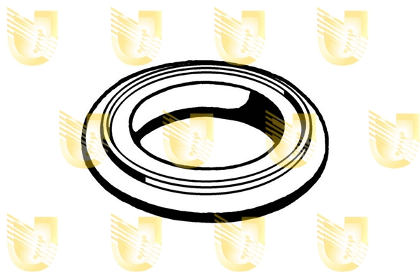 166010 UNIGOM Стопорное кольцо, глушитель (фото 1)