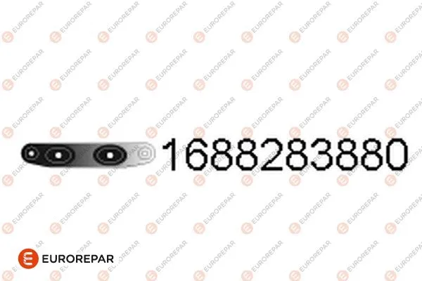 1688283880 EUROREPAR Резиновые полоски, система выпуска (фото 1)