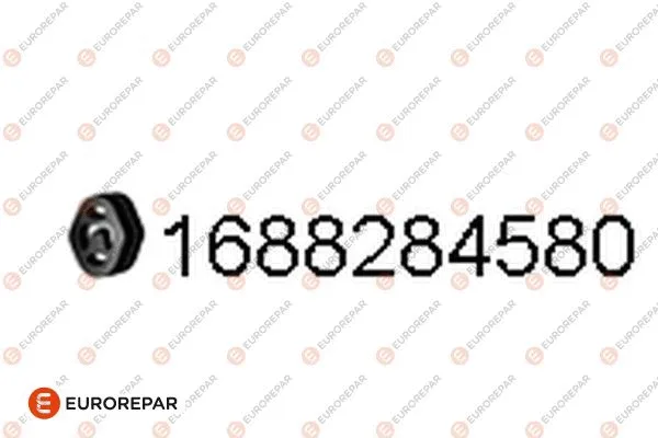 1688284580 EUROREPAR Резиновые полоски, система выпуска (фото 1)