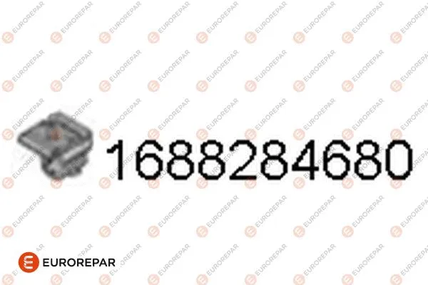 1688284680 EUROREPAR Резиновые полоски, система выпуска (фото 1)