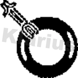 420141 KLARIUS Кронштейн, система выпуска ОГ (фото 1)