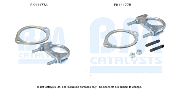 FK11177 BM CATALYSTS Монтажный комплект, сажевый / частичный фильтр (фото 1)