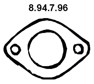 8.94.7.96 EBERSPÄCHER Прокладка, труба выхлопного газа (фото 1)